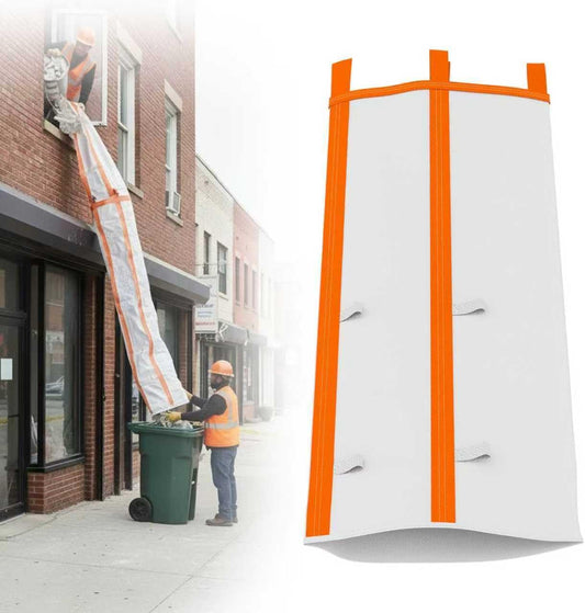 10ft Construction Trash Chute Quick and Efficient Cleanup