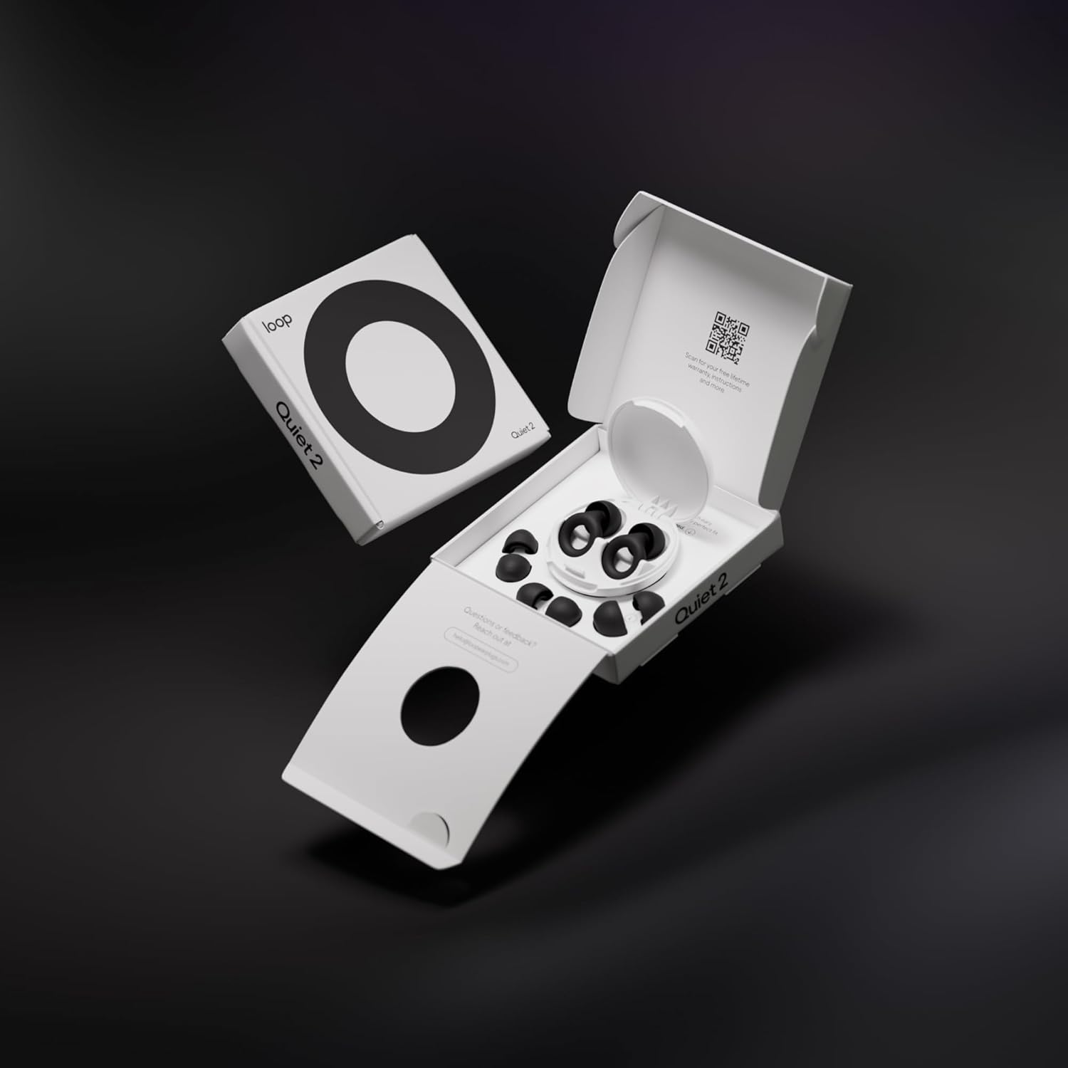 Loop Quiet 2 Reusable Noise-Reducing Ear Plugs