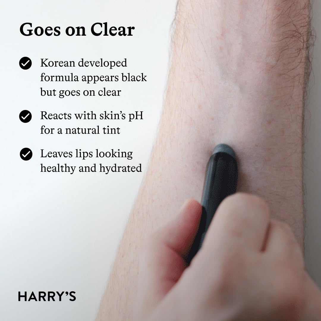 Harry's Black Lip Balm for Men Hydrating Men's Lip Balm