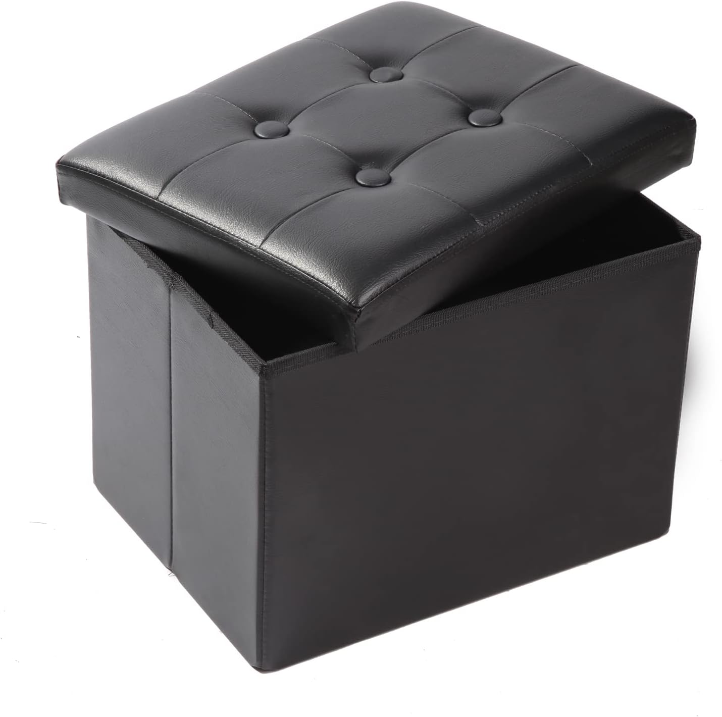 ALASDO Storage Ottoman Footrest Stool Small Ottoman