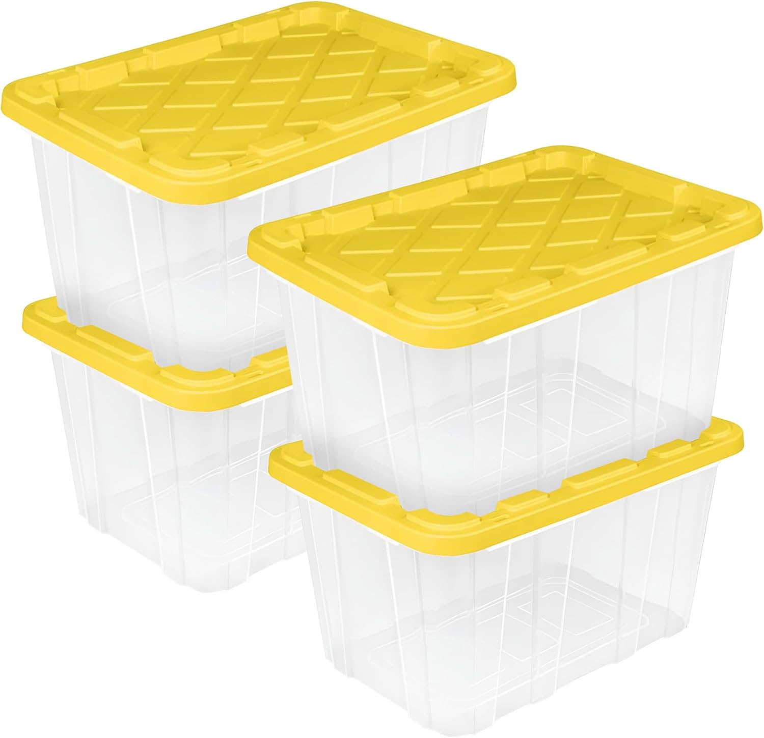 Sterilite Heavy-Duty Plastic Storage Bins