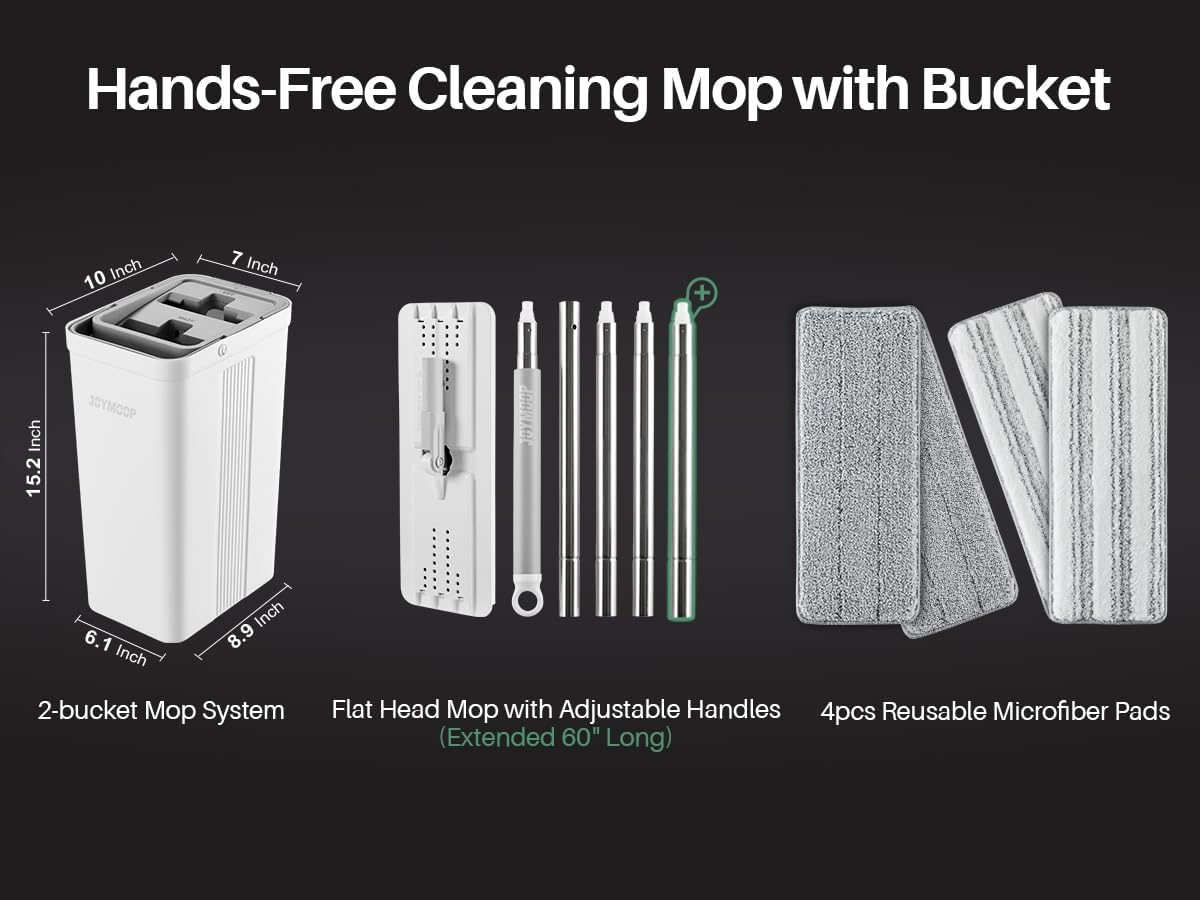 JOYMOOP Mop & Bucket Set