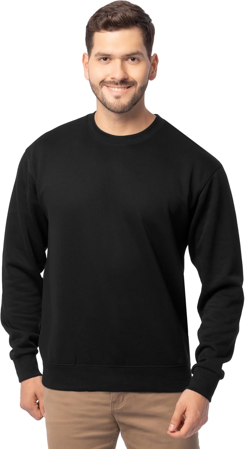 Fruit of the Loom Men's Eversoft Fleece Crewneck Sweatshirts