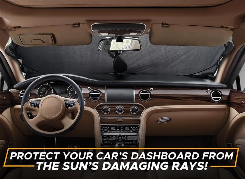 EcoNour Car Windshield Sun Shade for Cars SUVs Trucks