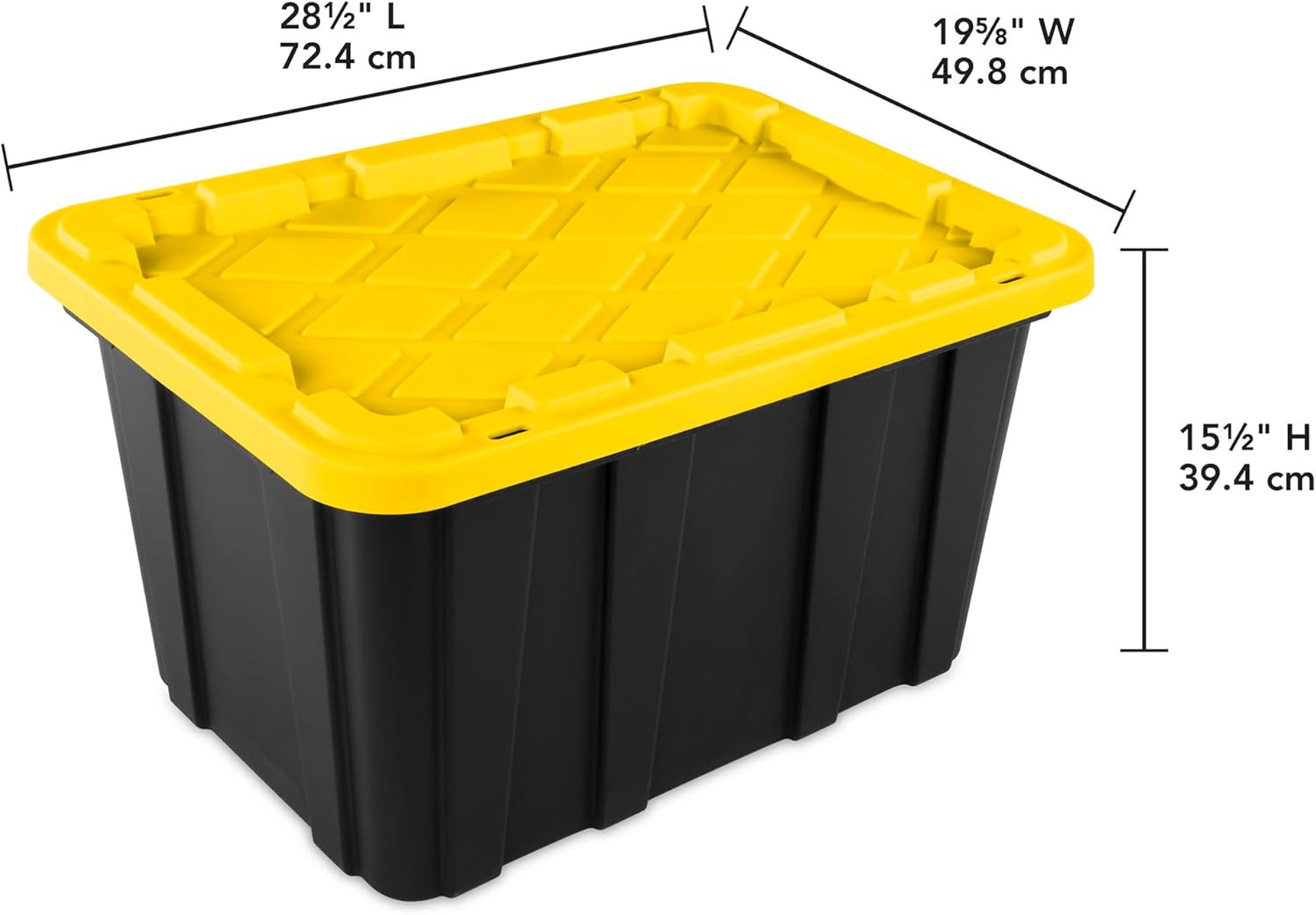Sterilite Heavy-Duty Plastic Storage Bins