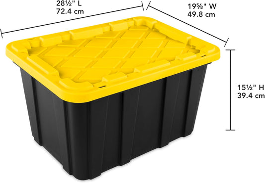 Sterilite Heavy-Duty Plastic Storage Bins