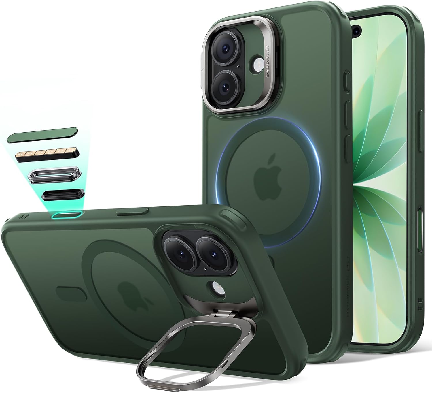 ESR for iPhone 17 Pro Max Case with Stash Stand