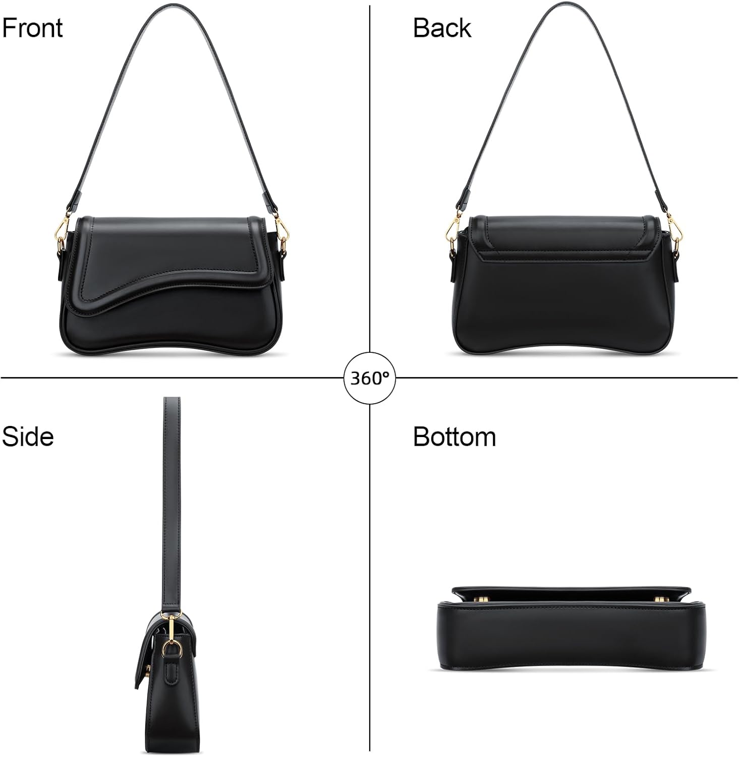 KKXIU Small Shoulder Bag for Women