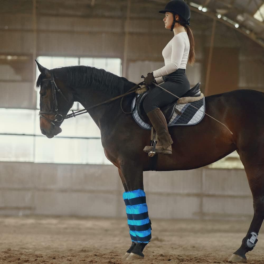 Horse Ice Boots Reusable Gel Horses Ice Pack