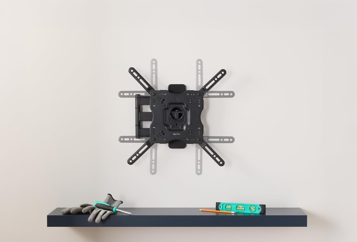 Full Motion Articulating TV Monitor Wall Mount