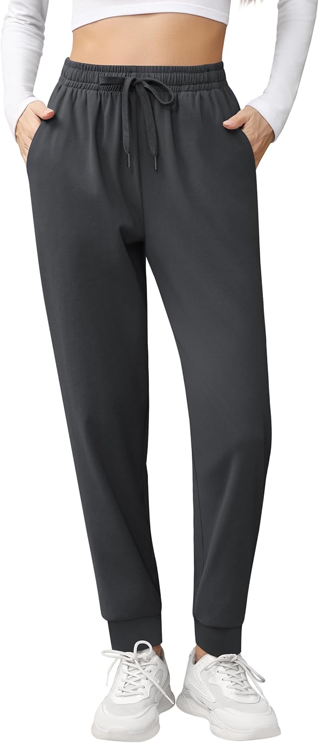 Missufe Women's High Waisted Baggy Sweatpants