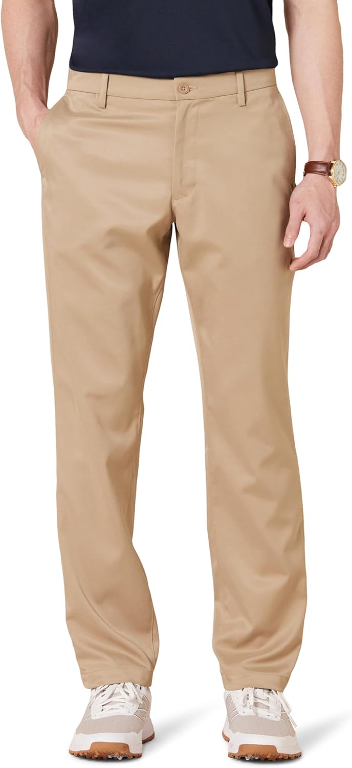 Essentials Men's Athletic-fit Stretch Golf Pants