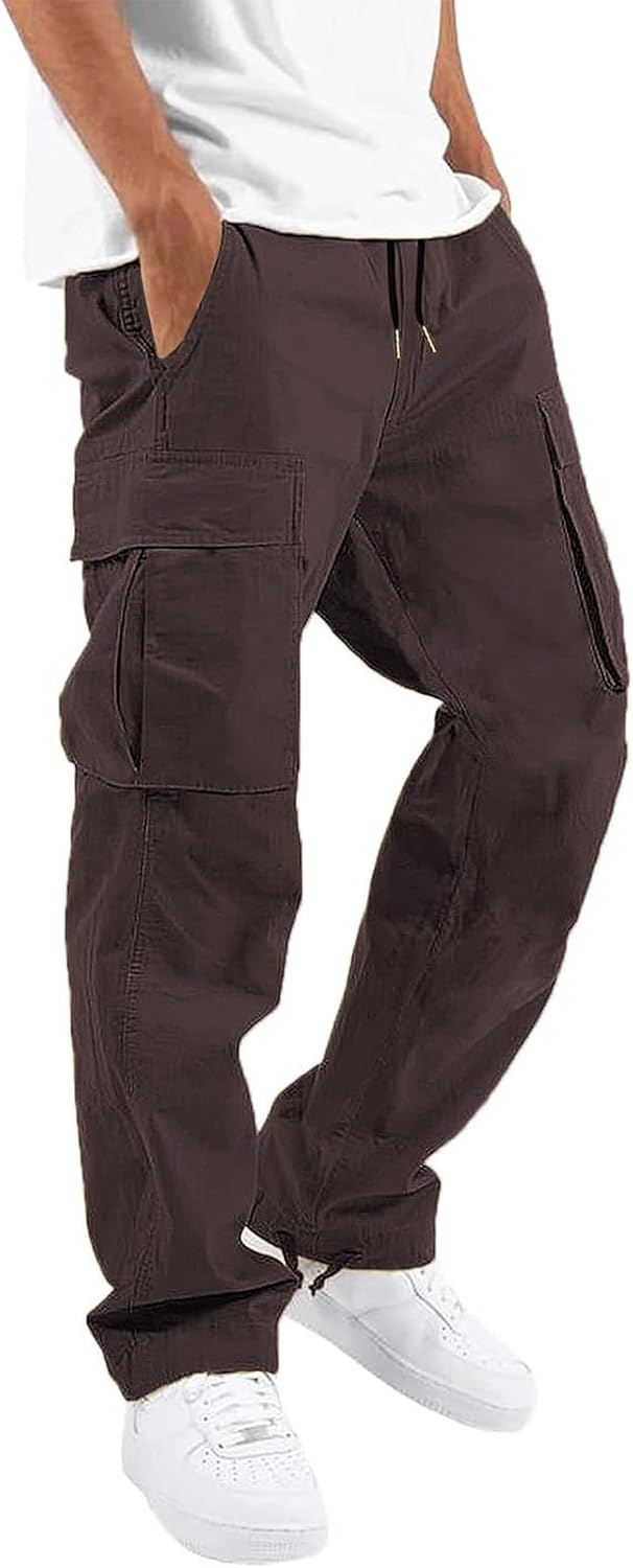 HUNGSON Mens Cargo Pants for Men