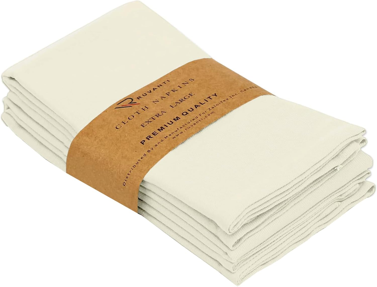 Ruvanti Cloth Napkins Set of Napkins Cloth Washable