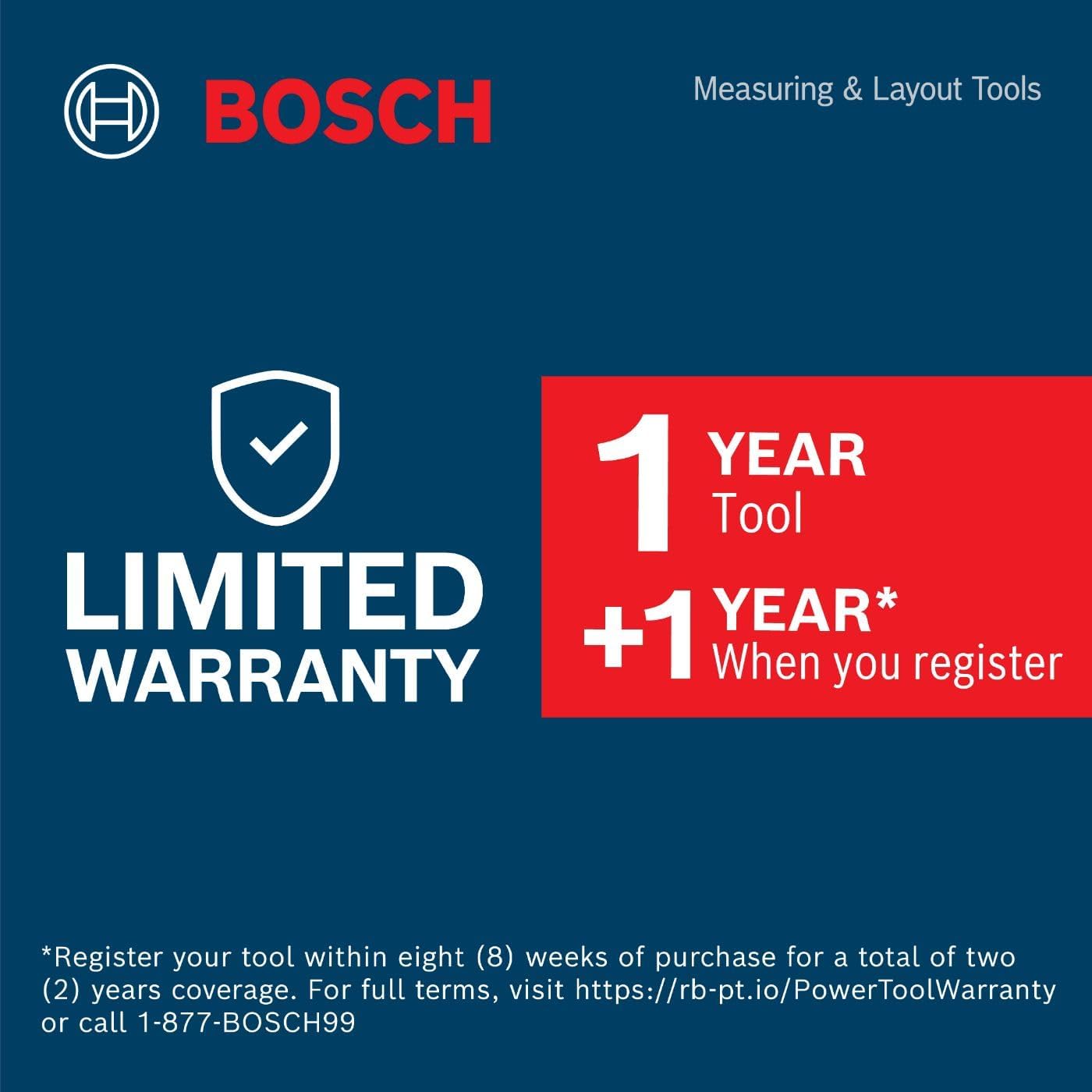 BOSCH Blaze Laser Distance Measure