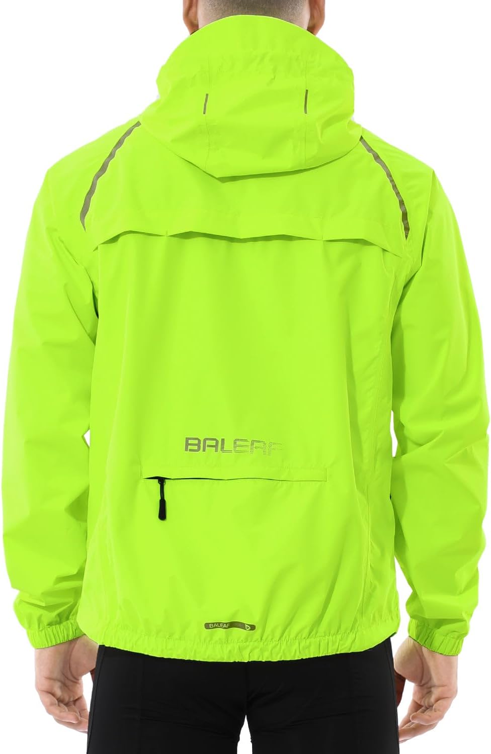 baleaf Men's Rain Jacket Waterproof Windbreaker