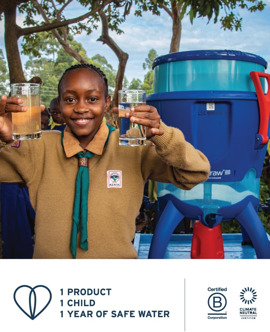 LifeStraw Go Series, BPA-Free Water Bottle for Travel