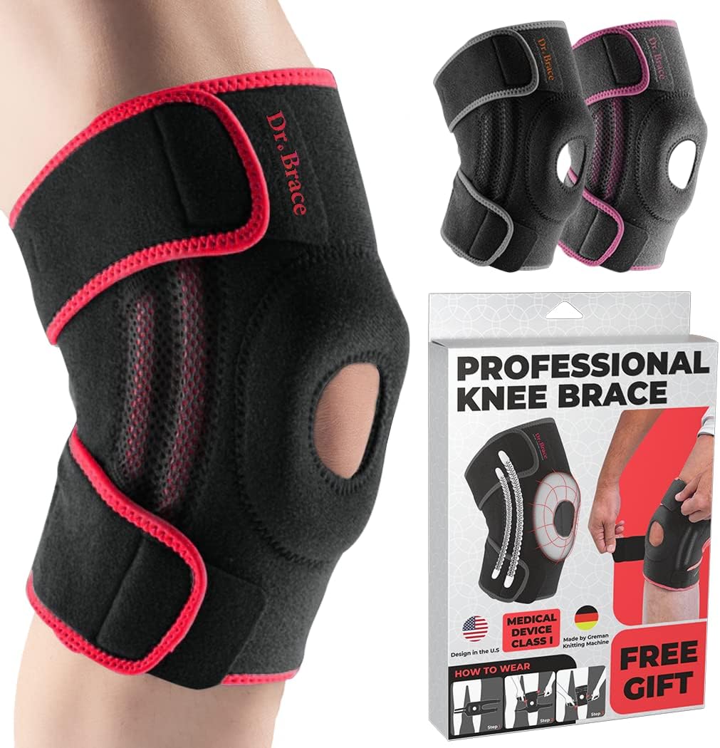 DR. BRACE ELITE Knee Brace – Side Stabilizers