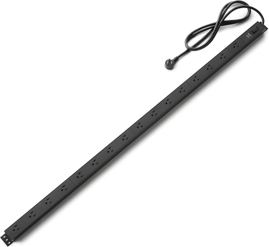 Surge Protector Power Strip, 16 Outlet, Heavy Duty