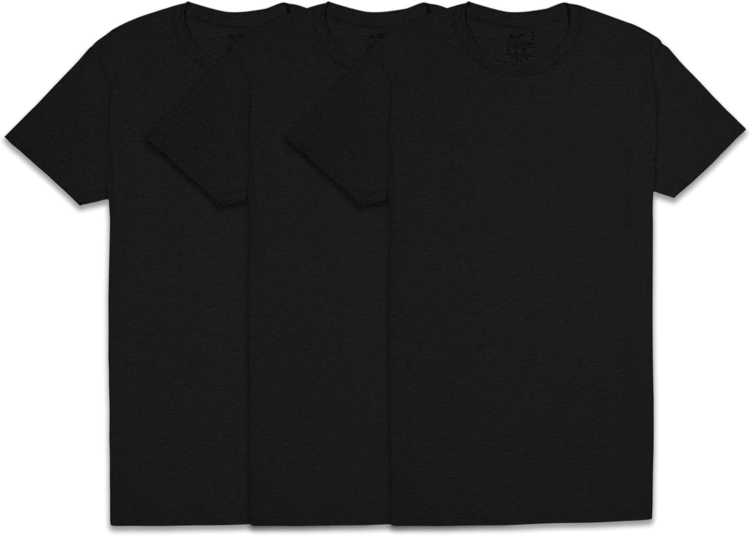 Men’s Crew Neck Undershirts Wicking T-Shirts