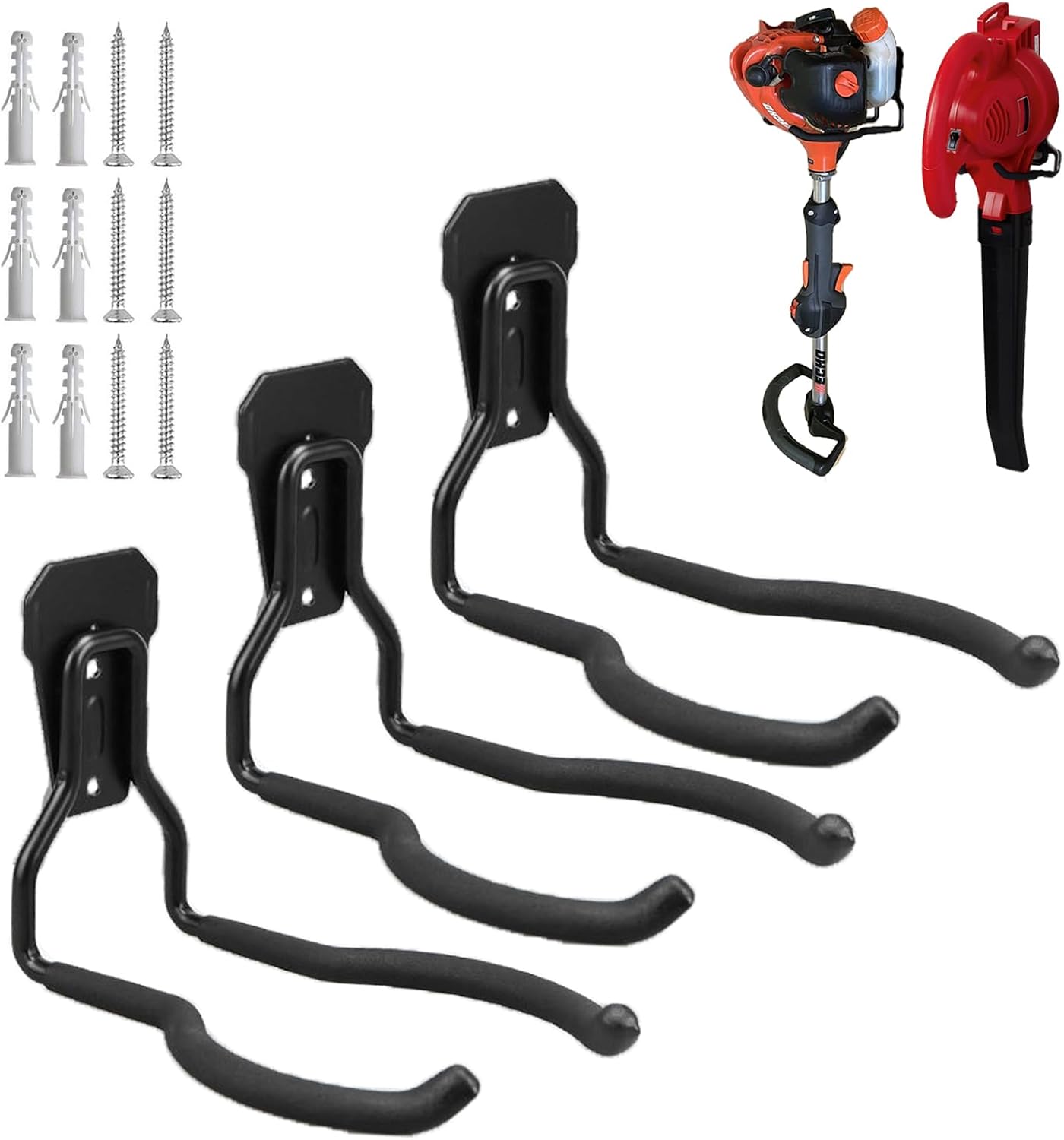 Garden Power Tool Hanger Garage Wall Hooks