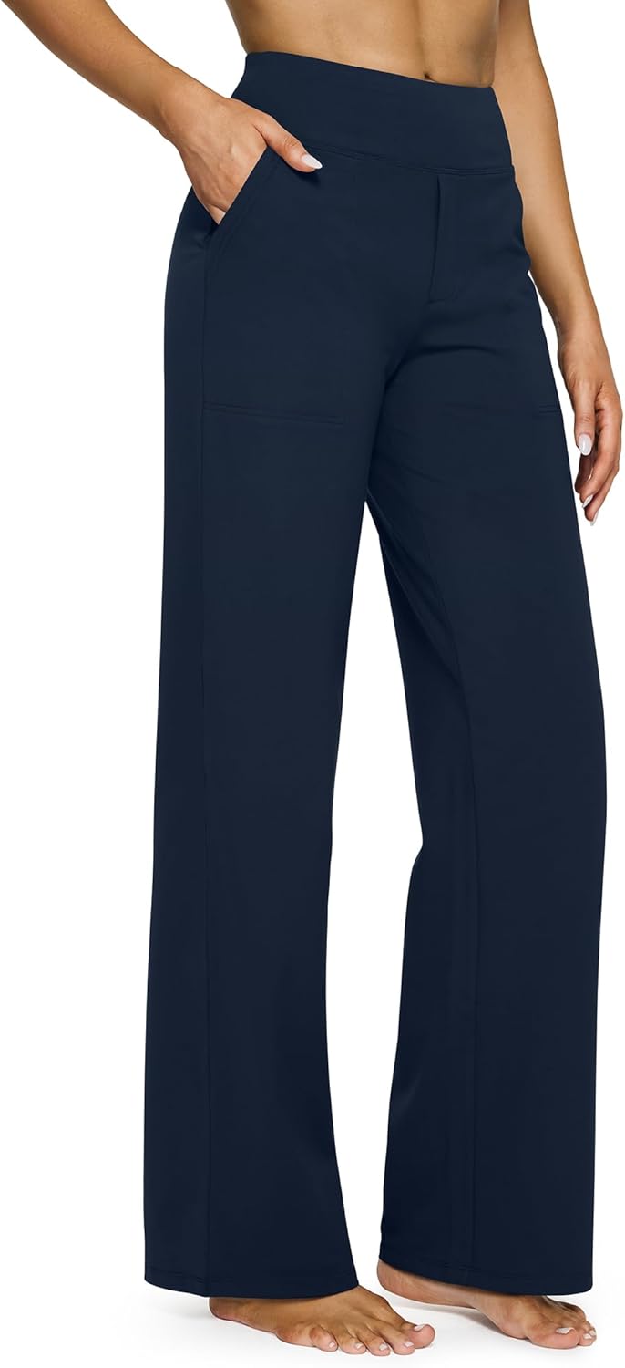 G4Free Women's Wide-Leg Yoga Pants
