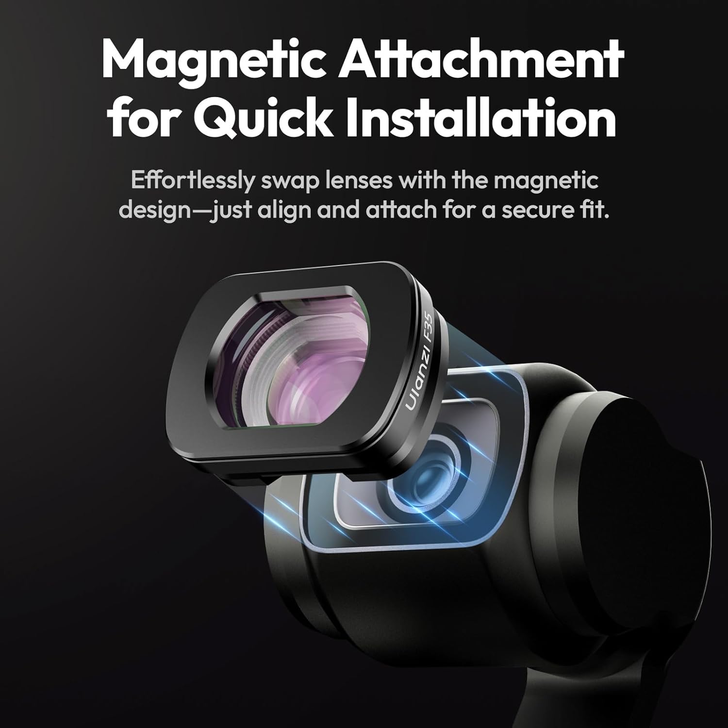 ULANZI F35 Pocket 3 Wide Angle Lens