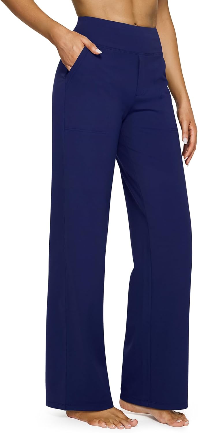 G4Free Women's Wide-Leg Yoga Pants
