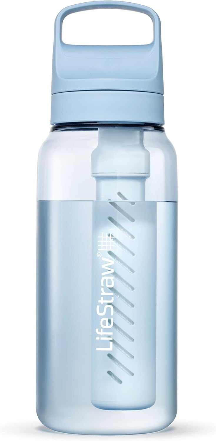 LifeStraw Go Series, BPA-Free Water Bottle for Travel