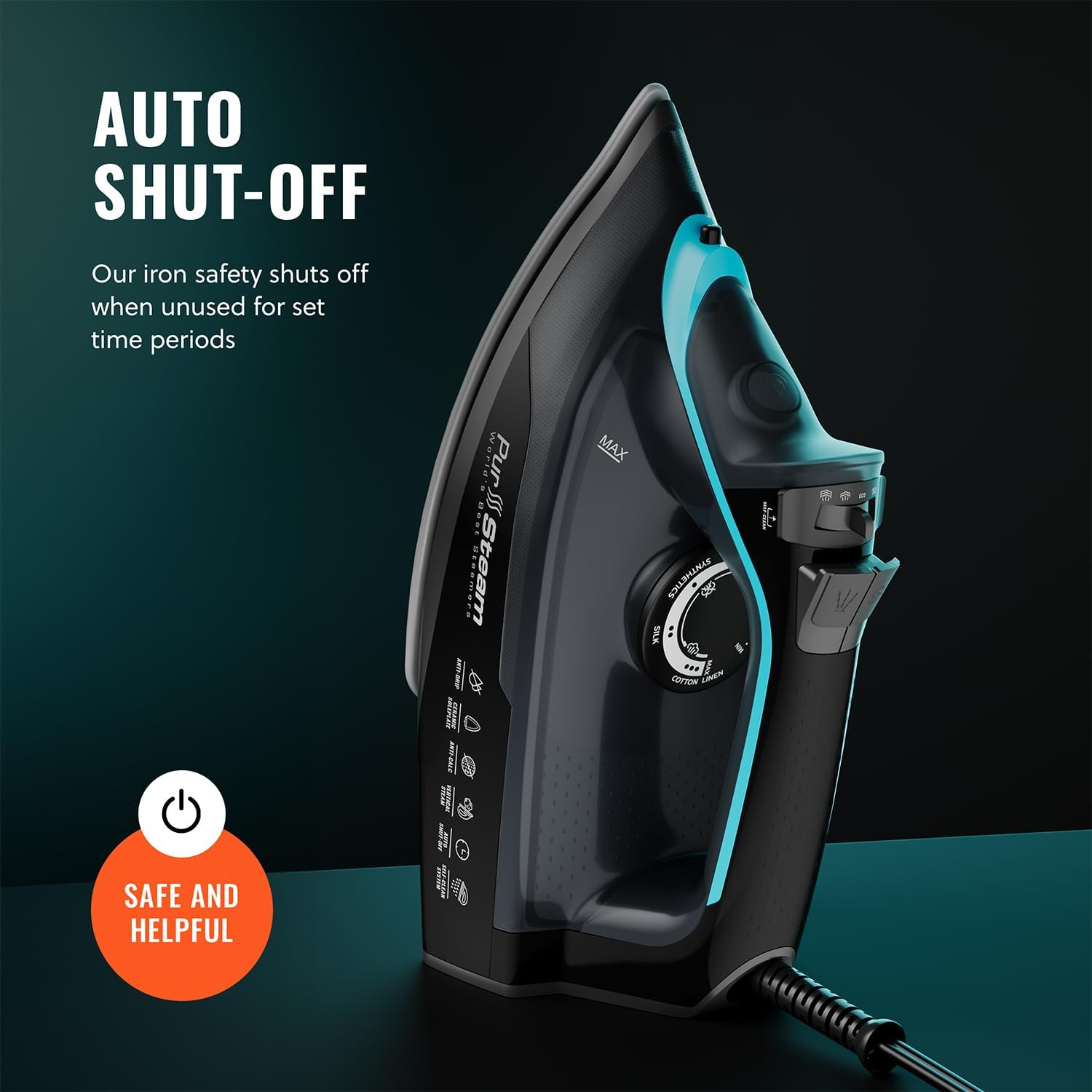 PurSteam Iron with Ceramic Soleplate