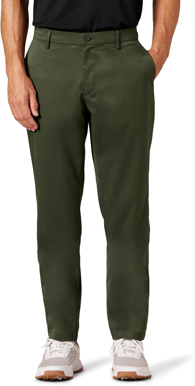 Essentials Men's Athletic-fit Stretch Golf Pants