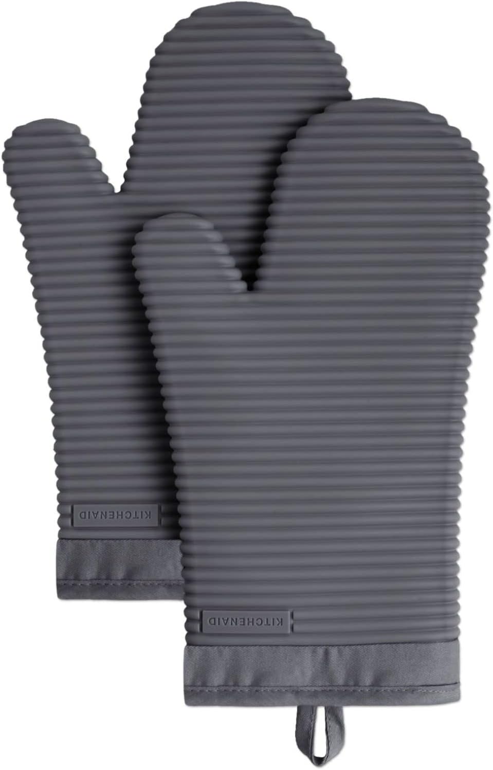 KITCHENAID Ribbed Soft Silicone Oven Mitt