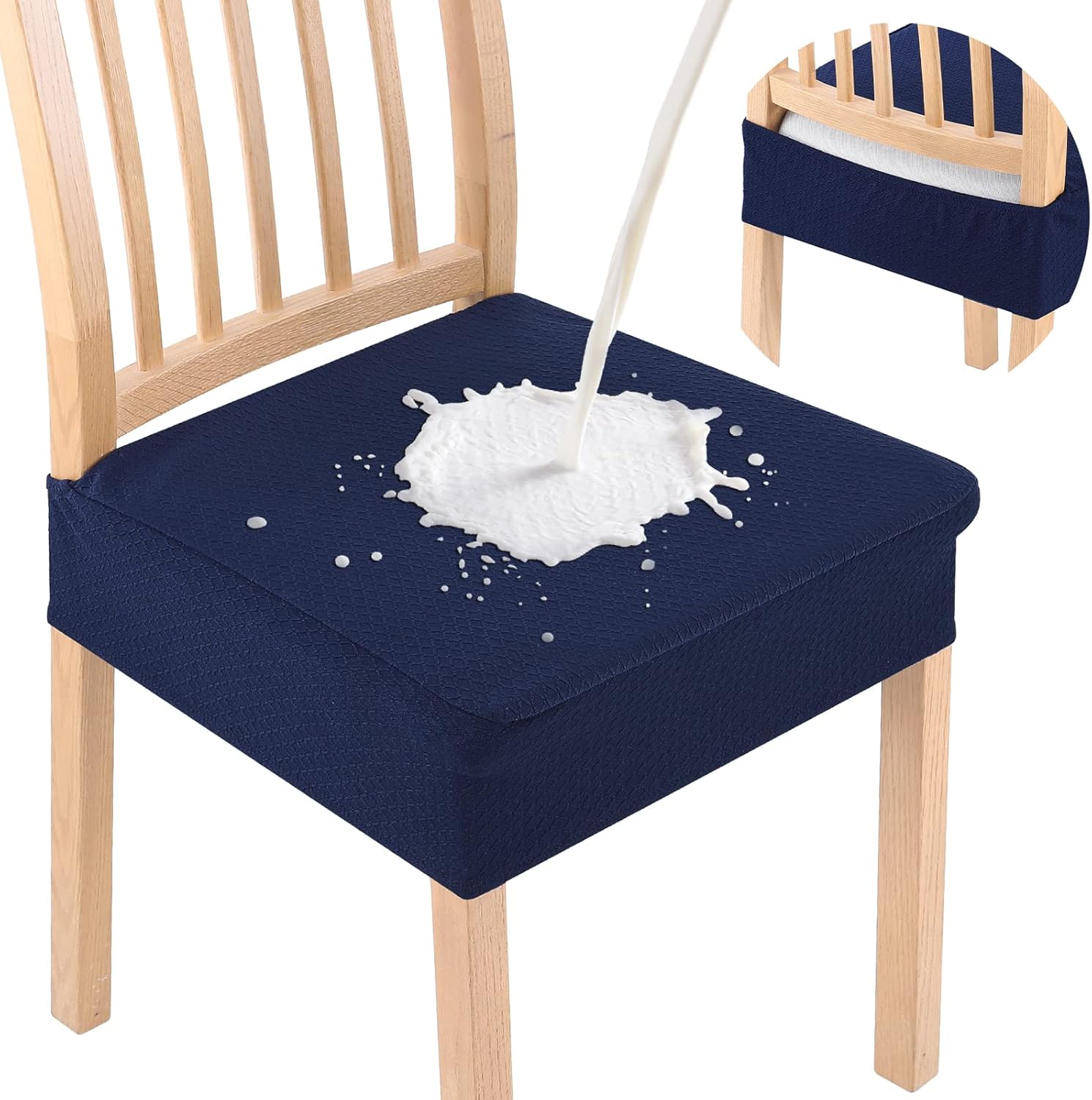 Smiry Waterproof Seat Covers for Dining Room