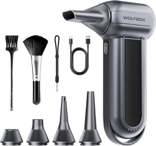 WOLFBOX MF100 Cordless Electric Air Duster
