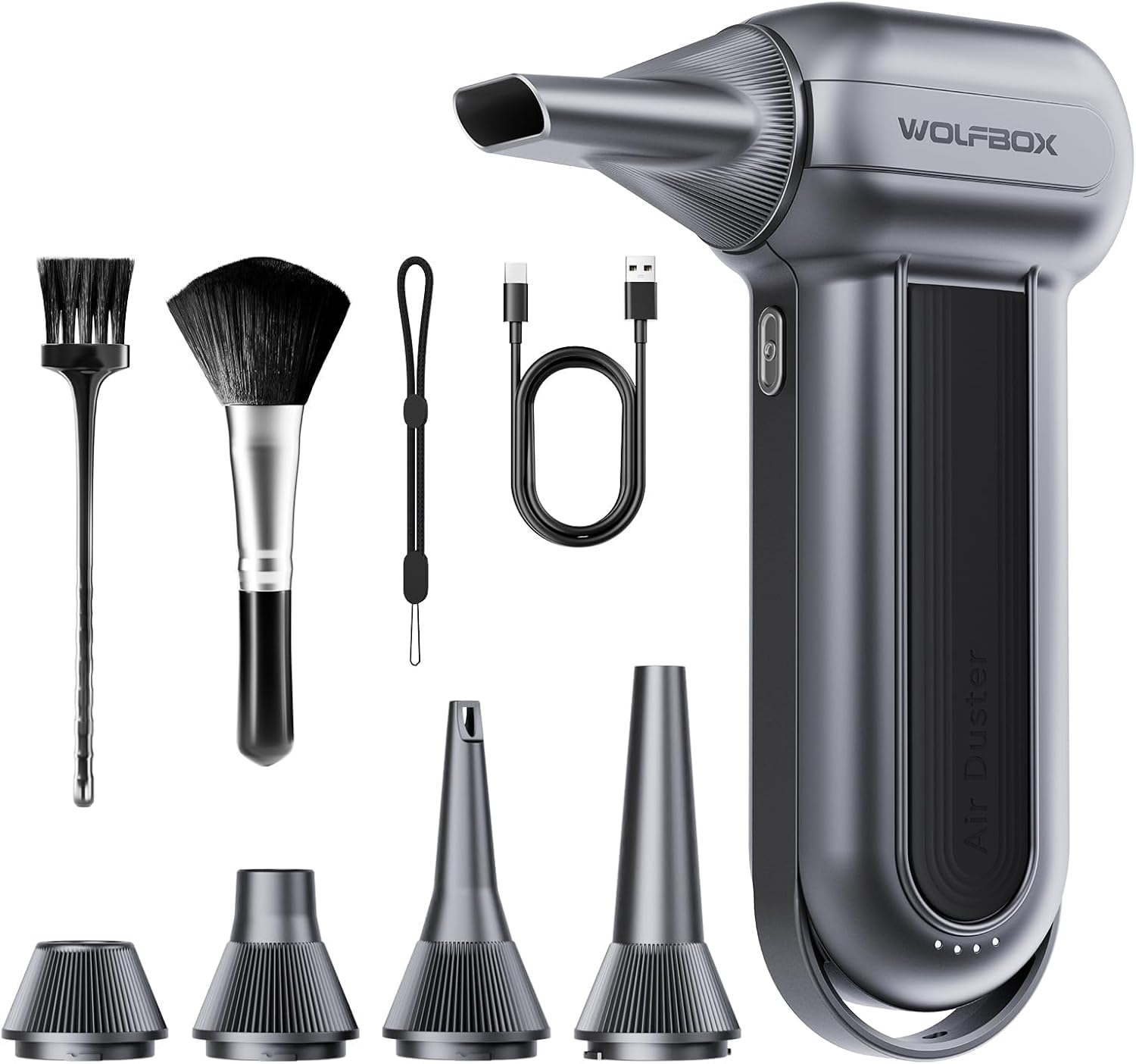 WOLFBOX MF100 Cordless Electric Air Duster