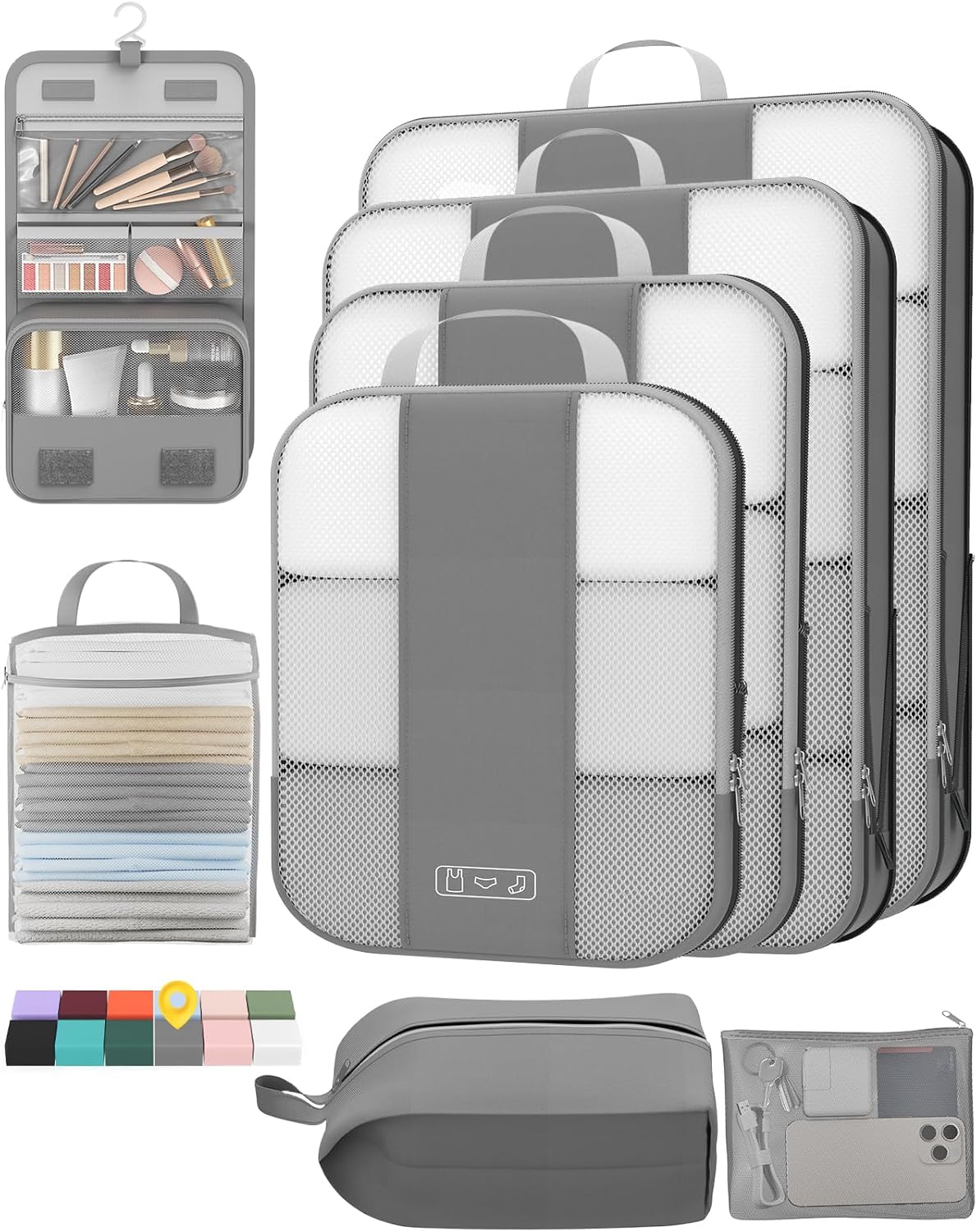 OlarHike 10 Compression Packing Cubes