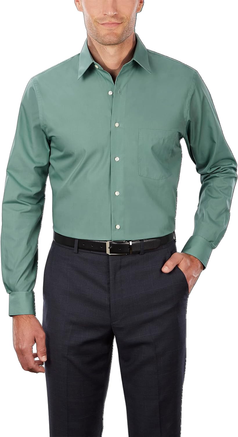 Van Heusen Men's Regular Fit Dress Shirt