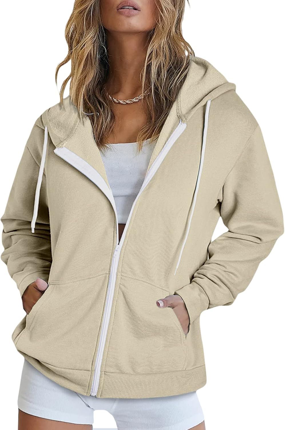 Dokotoo Women's Full Zip Up Hoodie for Women