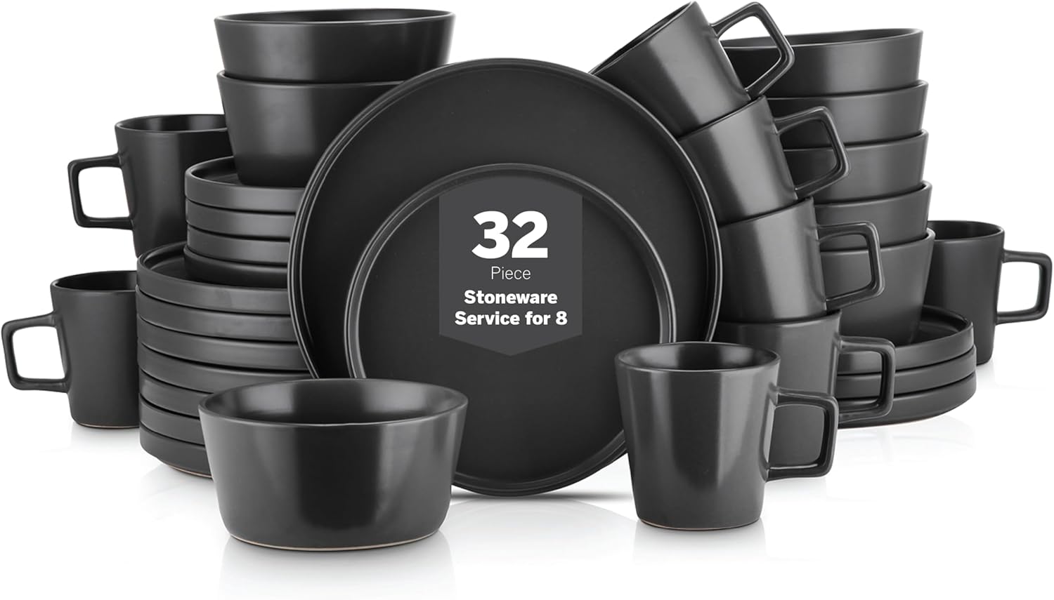 Stone Lain Celina Stoneware 16 Piece Dinnerware Set
