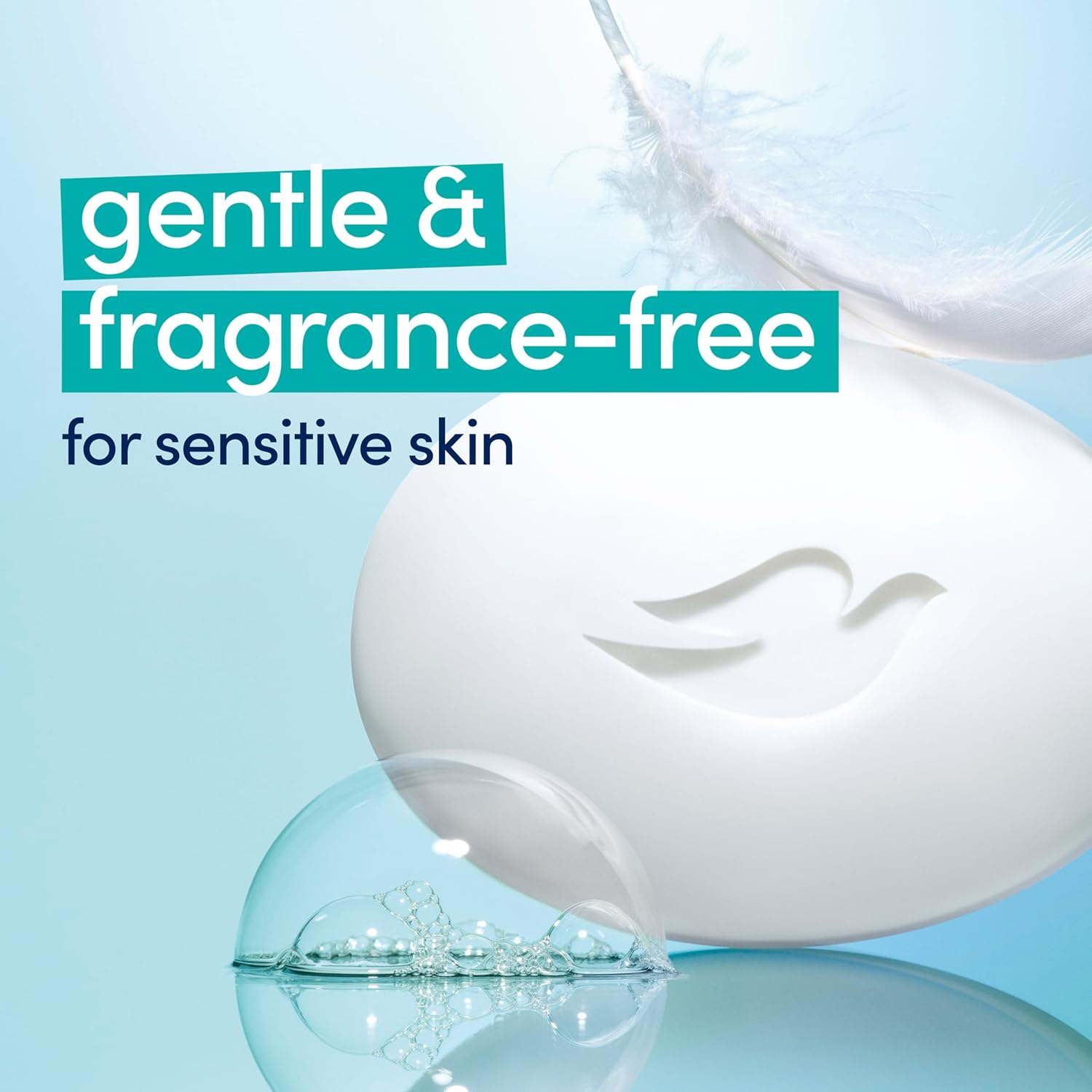 Dove Beauty Bar Soap Sensitive for Sensitive Skin