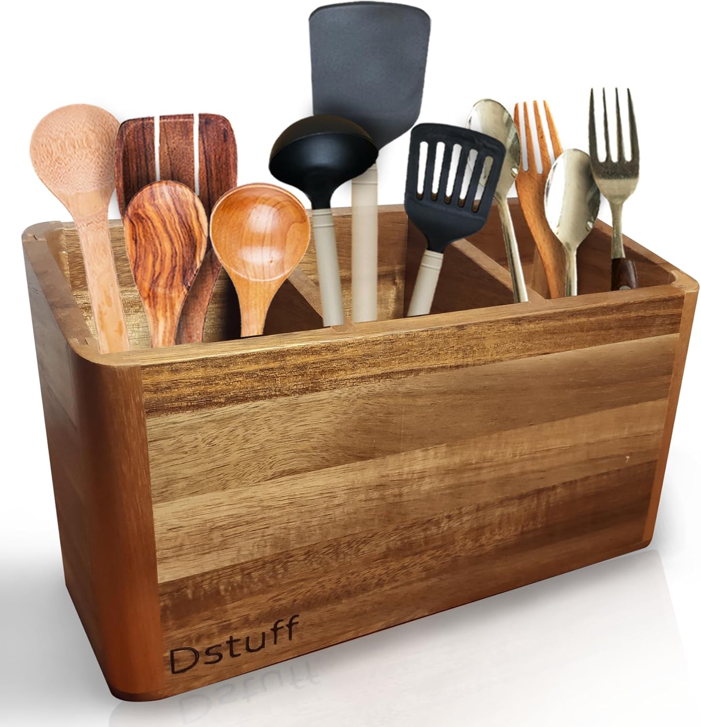 Dstuff Large Kitchen Utensil Holder Organizer