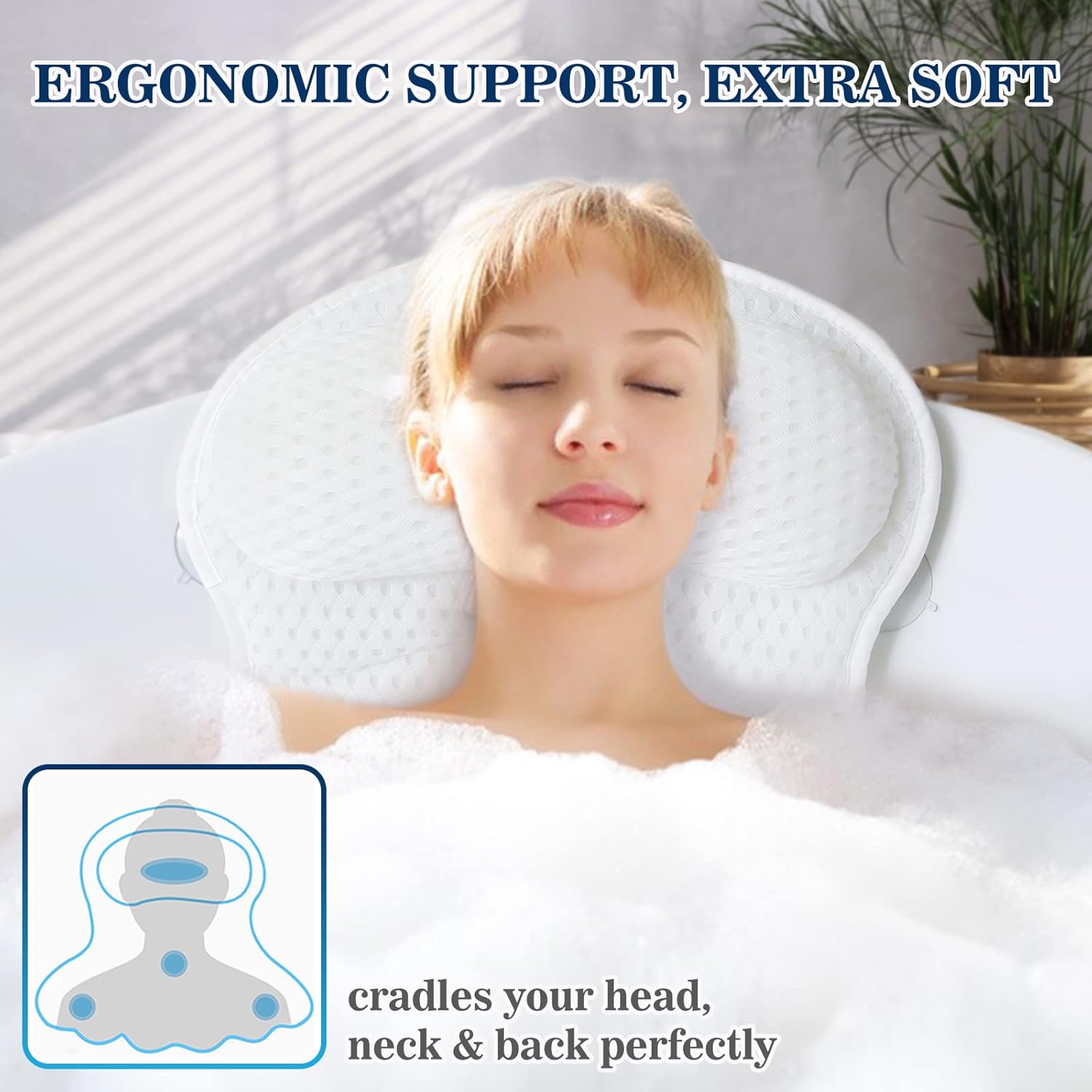 Bath Pillow Bathtub Pillow Luxury Bath Pillows