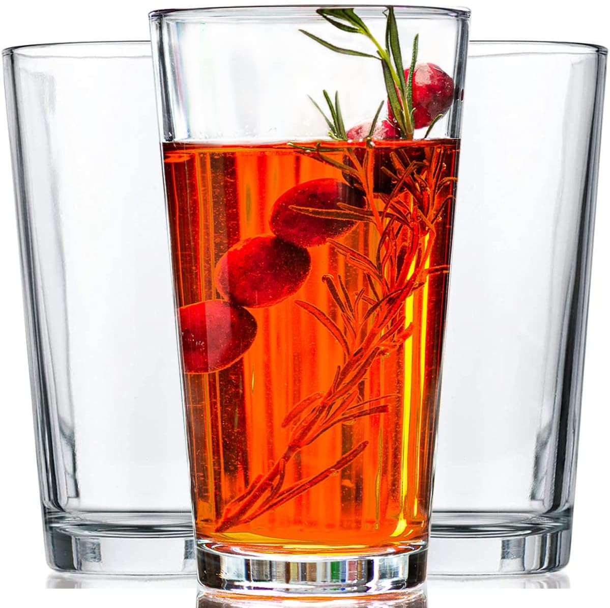 Drinking Glasses Set of 10 Margarita Glass Cups