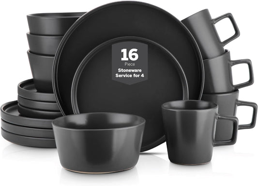 Stone Lain Celina Stoneware 16 Piece Dinnerware Set