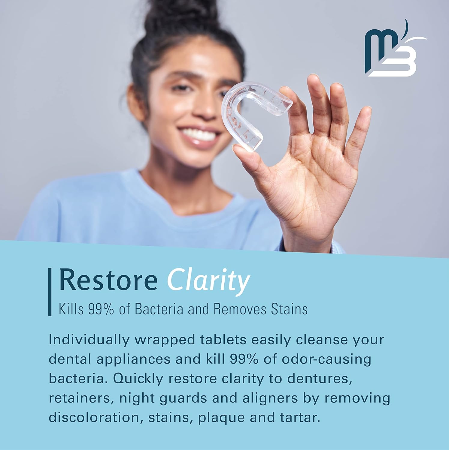 M3 Naturals Retainer Cleaner Tablets