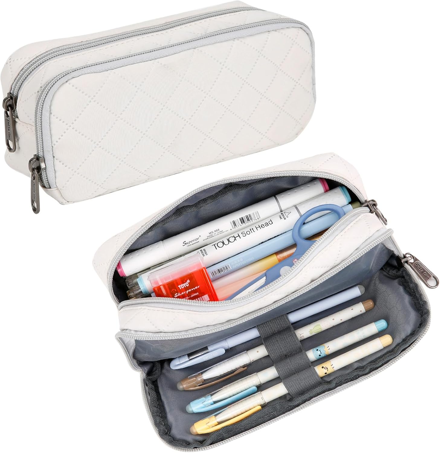 Della Gao Large Pencil Case Multifunctional Stationery