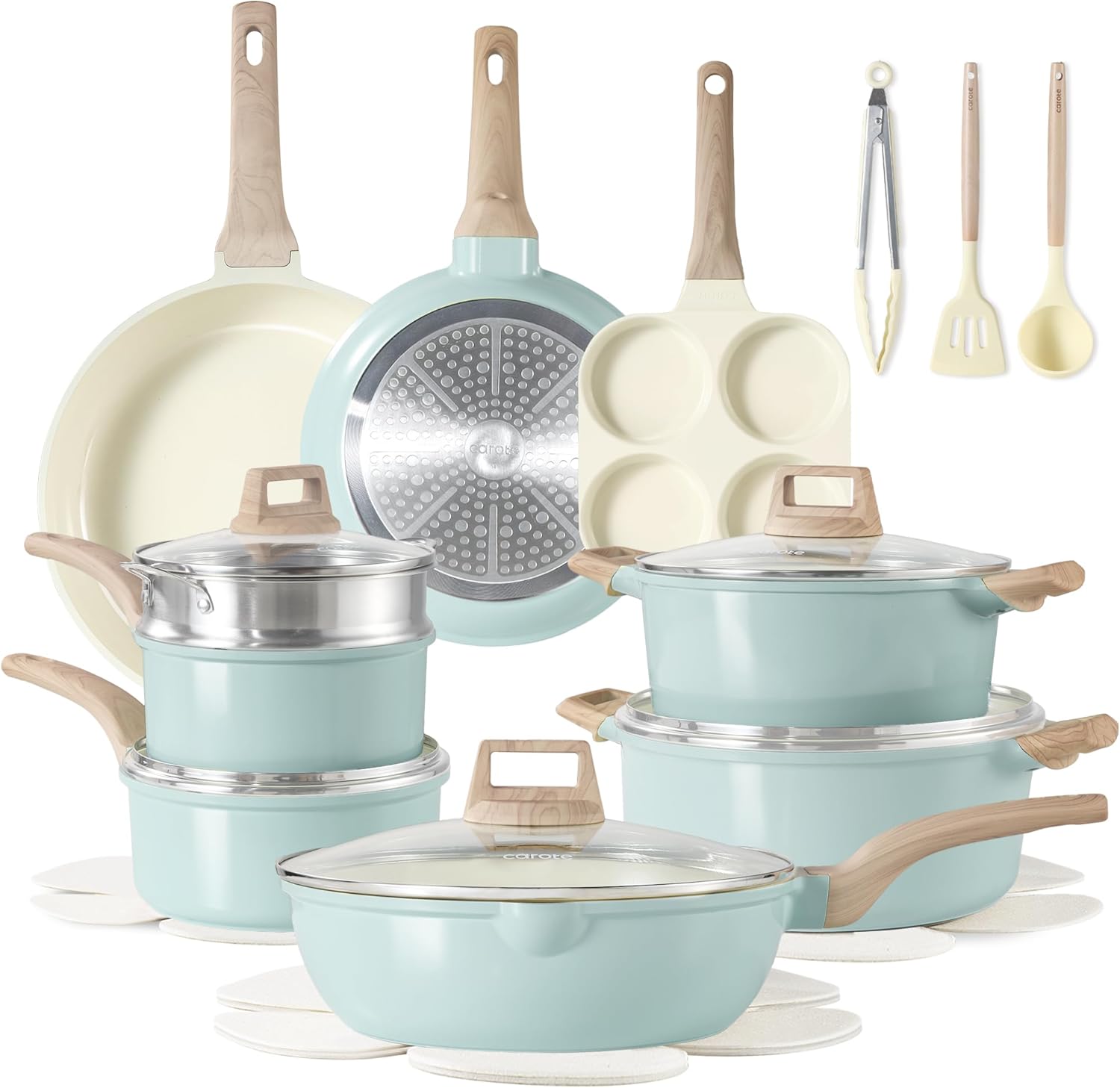 CAROTE Nonstick Cookware Sets