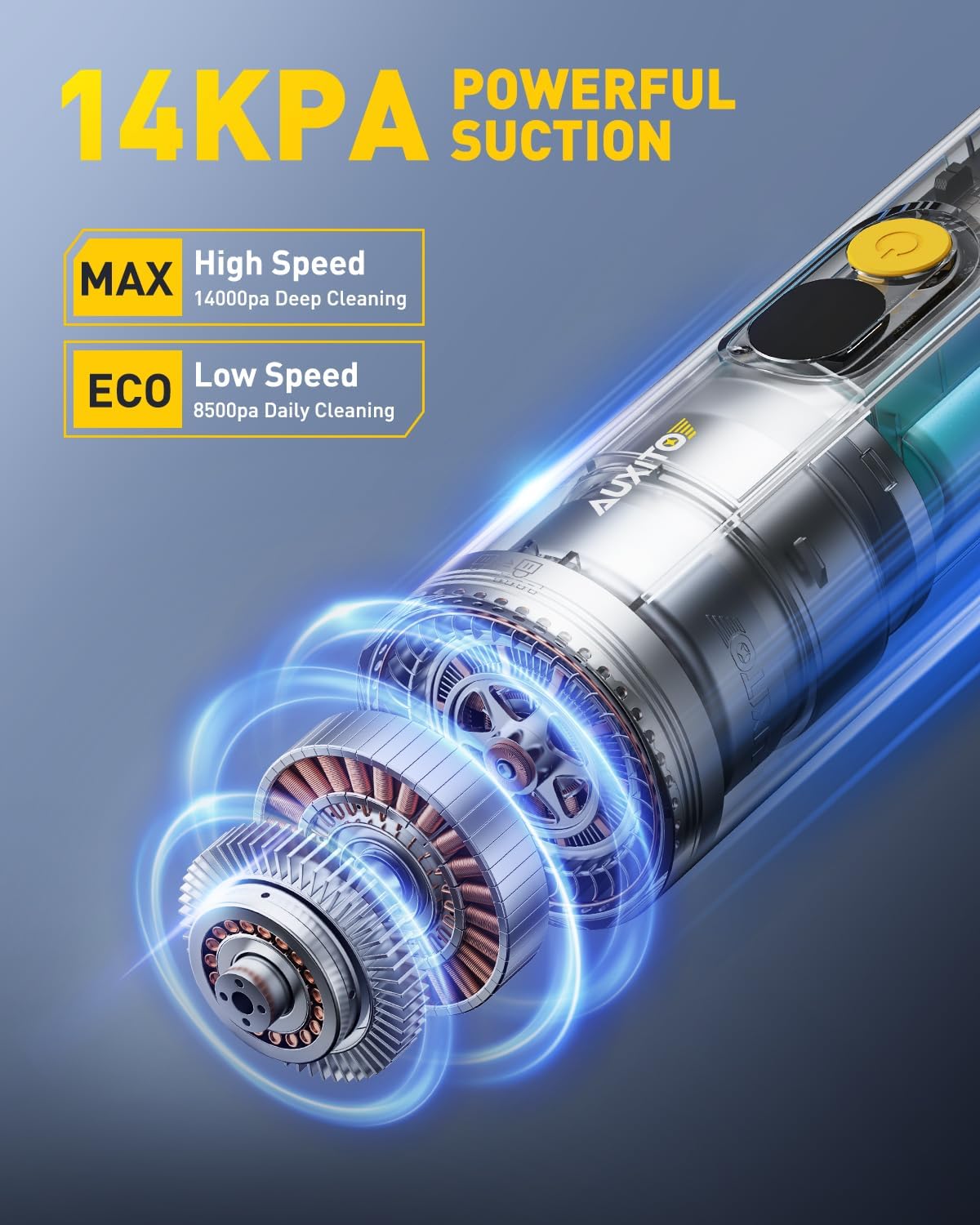 AUXITO Car Vacuum Portable Cordless Suction