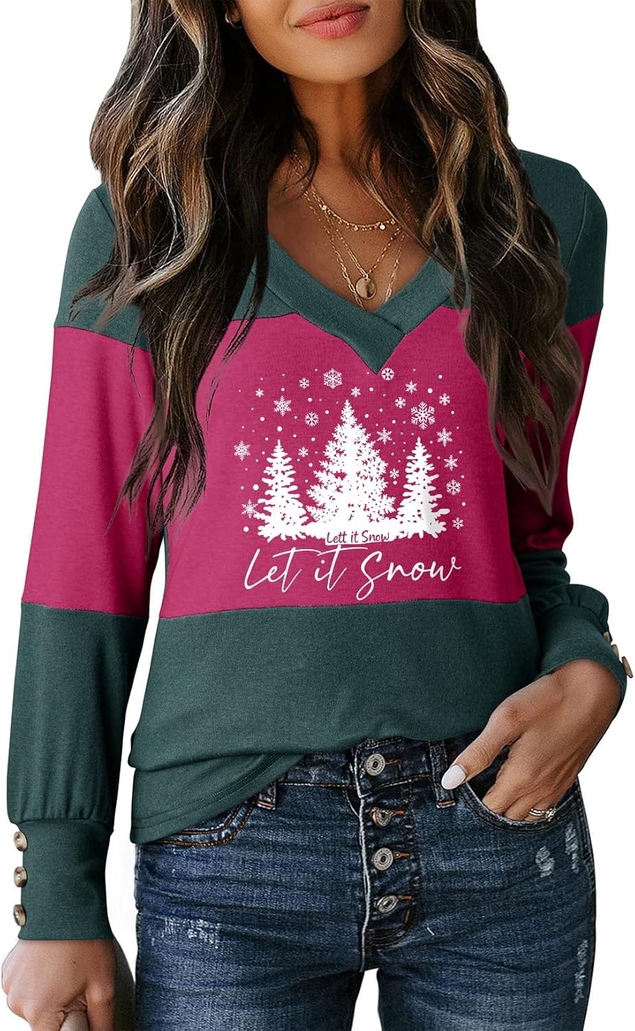 Dokotoo Long Sleeve Shirts for Women Fall Outfits