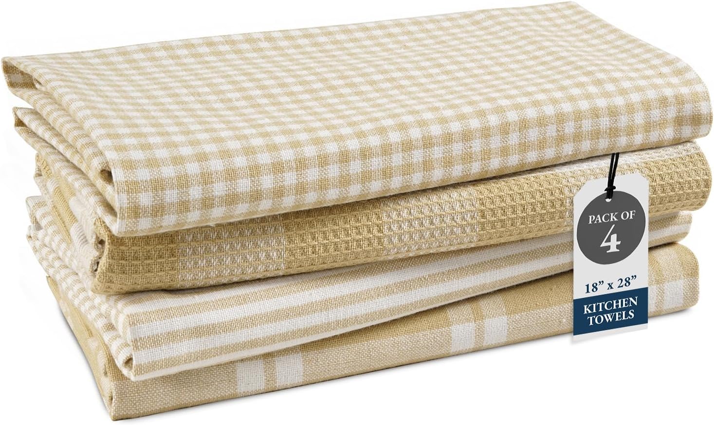 LANE LINEN Kitchen Towels and Dishcloths Sets